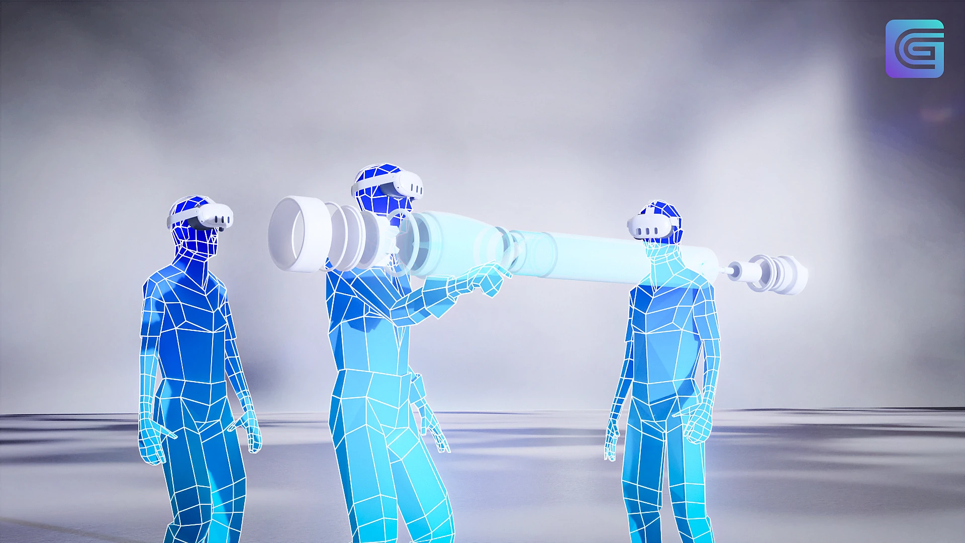 Platform workflow visual for Enterprise buyers, creators and partners